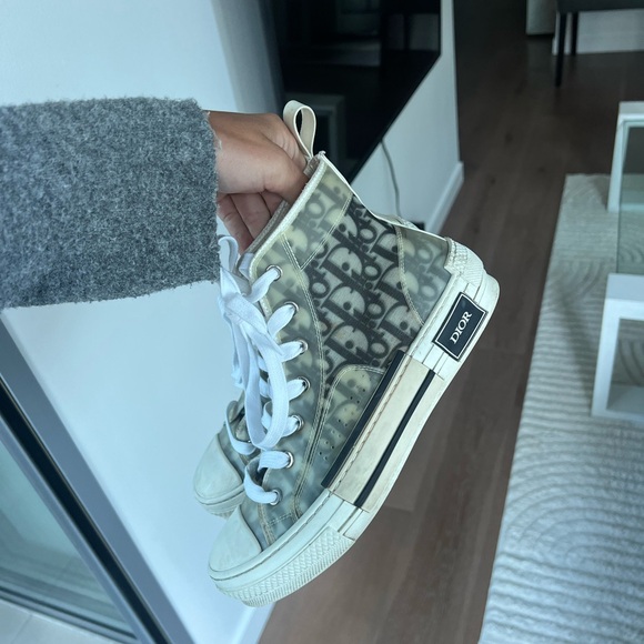 Dior Oblique High Tops size 7.5 - Picture 3 of 4